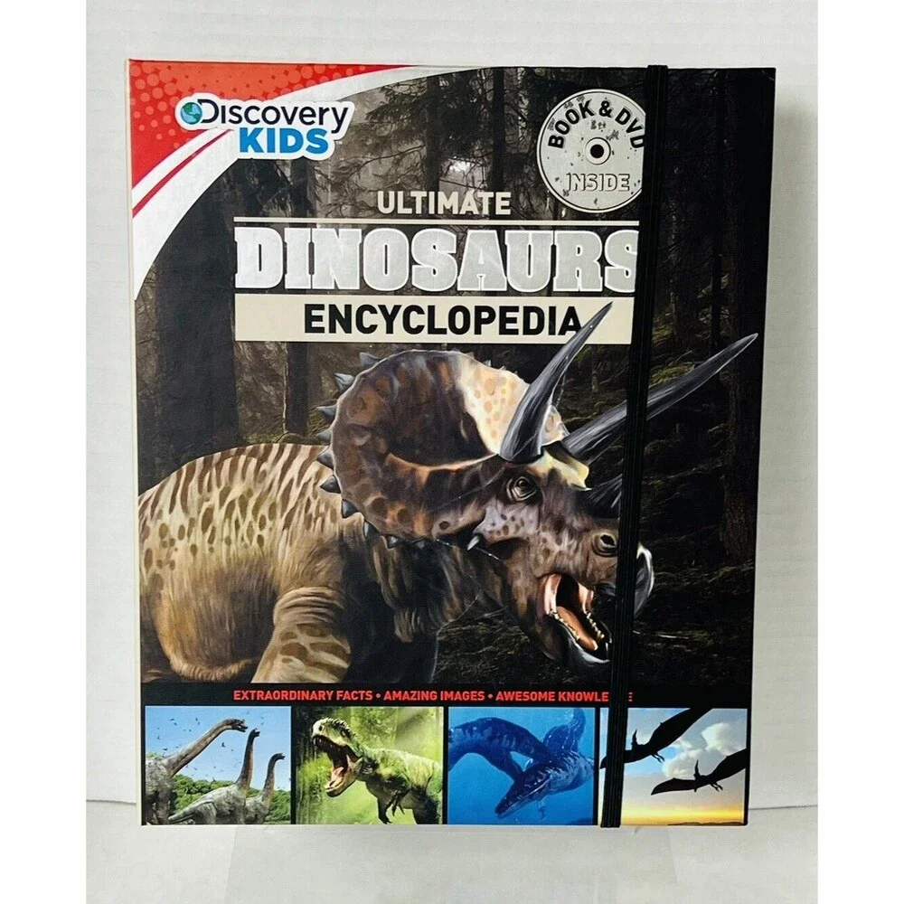 Ultimate Dinosaurs Encyclopedia w/DVD (Discovery Kids) (Discovery Book + DVD...